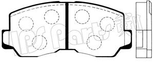 IPS PARTS ibd1502 -  Комплект тормозных колодок, дисковый тормоз